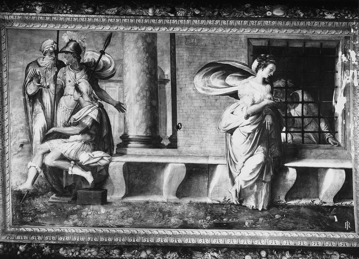 Perin del Vaga - Carità romana, Palazzo Doria Pamphili, Genova